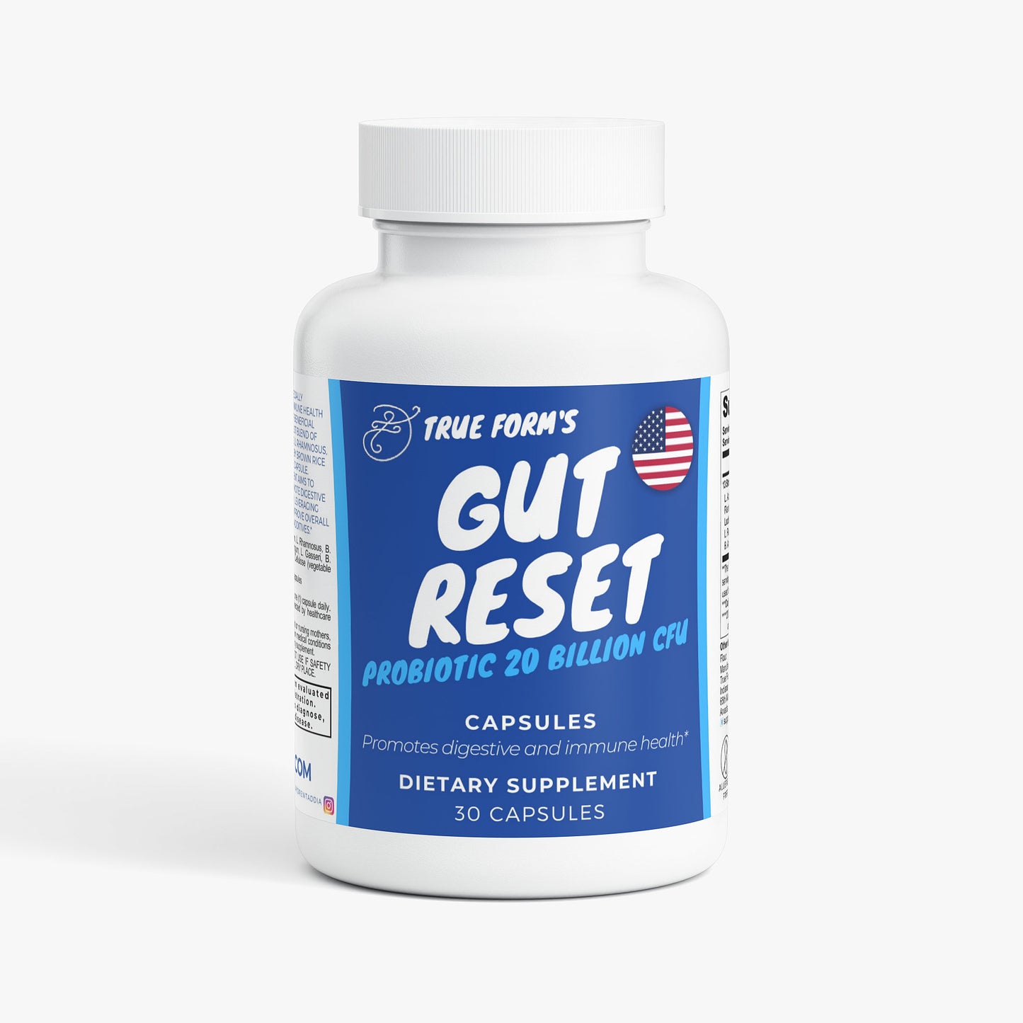 Gut Reset: Probiotic 20 Billion