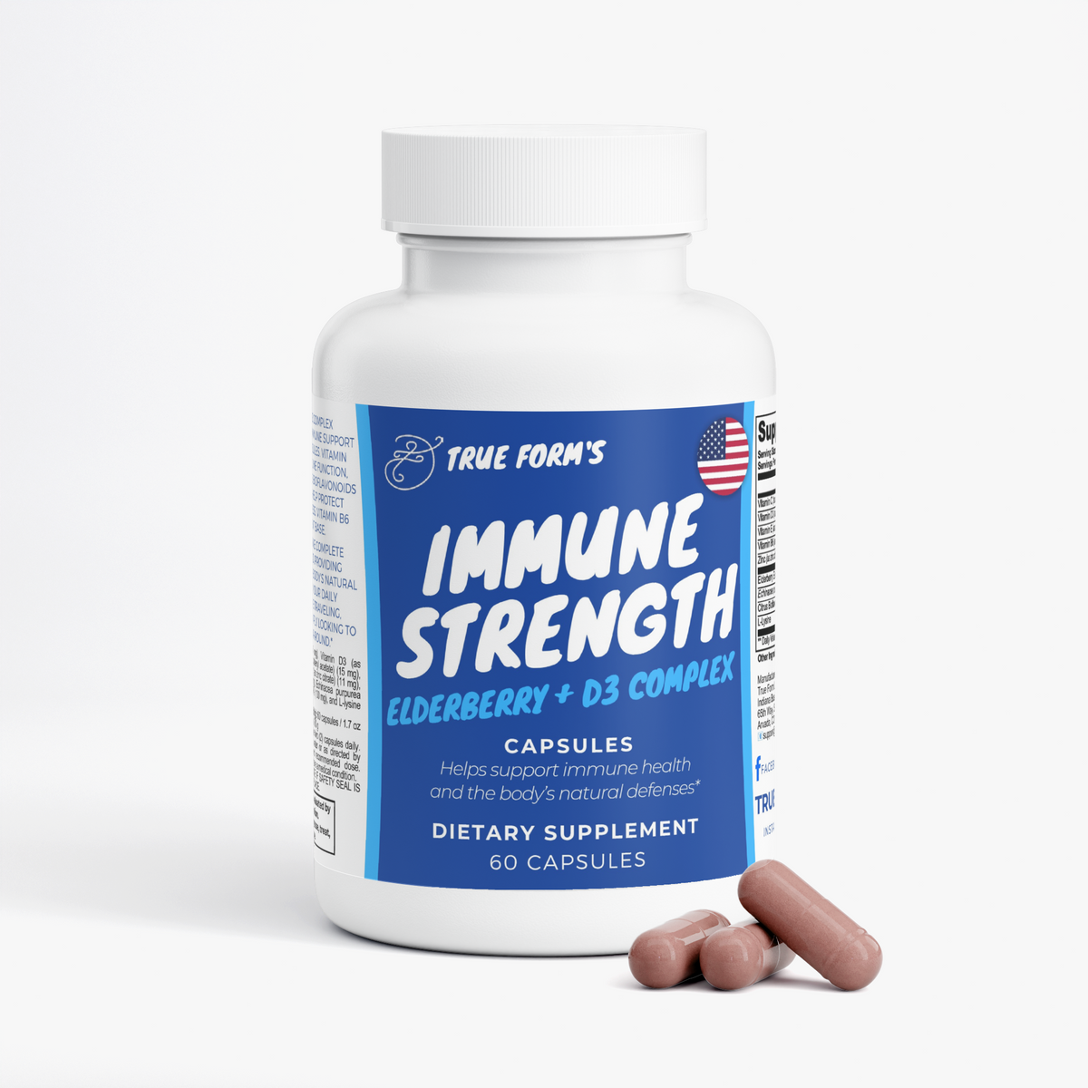 Immune Strength: Elderberry  + D3 Complex